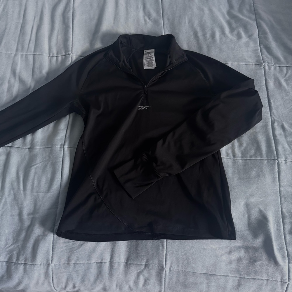 Reebok Black Long Sleeve Athletic Top
